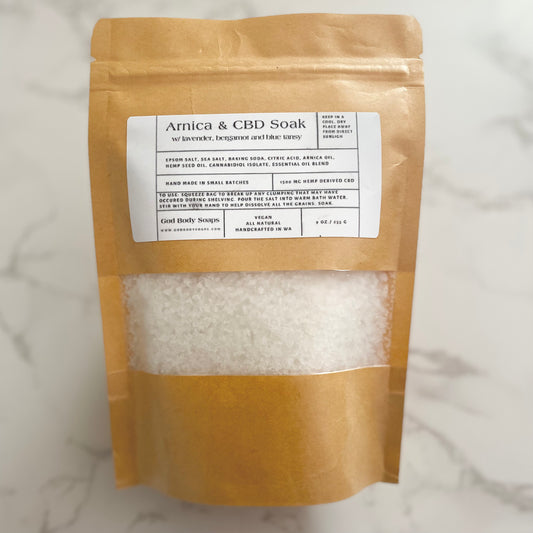 Arnica & CBD Bath Soak
