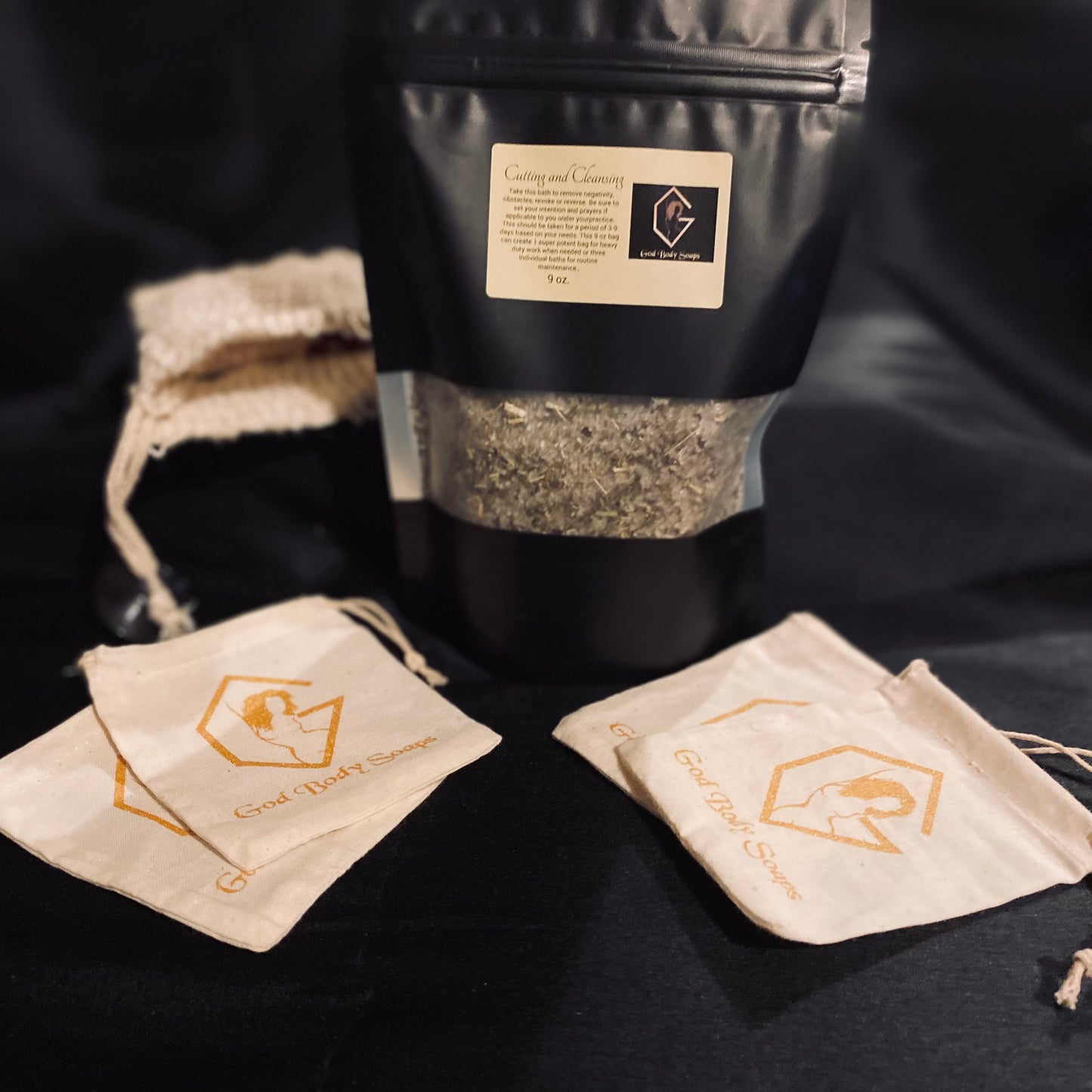 Reusable Bath Tea Bag (set of 4)